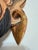 Vintage Balinese Hand-Carved & Painted Barong Monkey Wood Wall Mask For Sale - Image 11 of 11