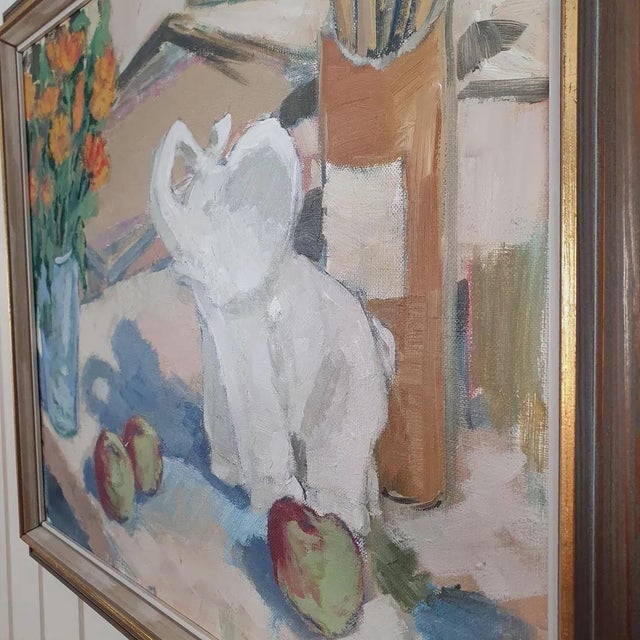 Rolf Wikström, White Elephant, 1970s, Oil on Canvas For Sale - Image 8 of 18