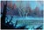 Expressionism Mid Century Yosemite Park in Winter Landscape by Vladimir Shkurkin For Sale - Image 3 of 4