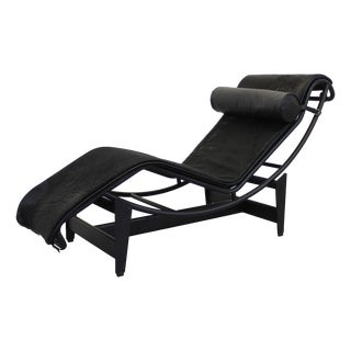 LC4 Chaise Lounge by Afra & Tobia Scarpa for Cassina For Sale