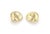 Contemporary Mid 20th Century Pair of Tiffany & Co. Peretti 18k Yellow Gold Large Bean Clip On Earrings For Sale - Image 3 of 6