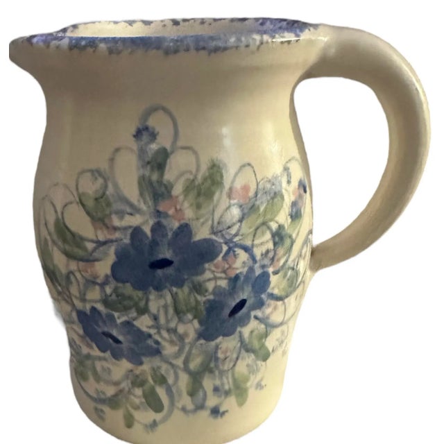 Vintage East Texas Pottery Pitcher Vase For Sale - Image 9 of 12