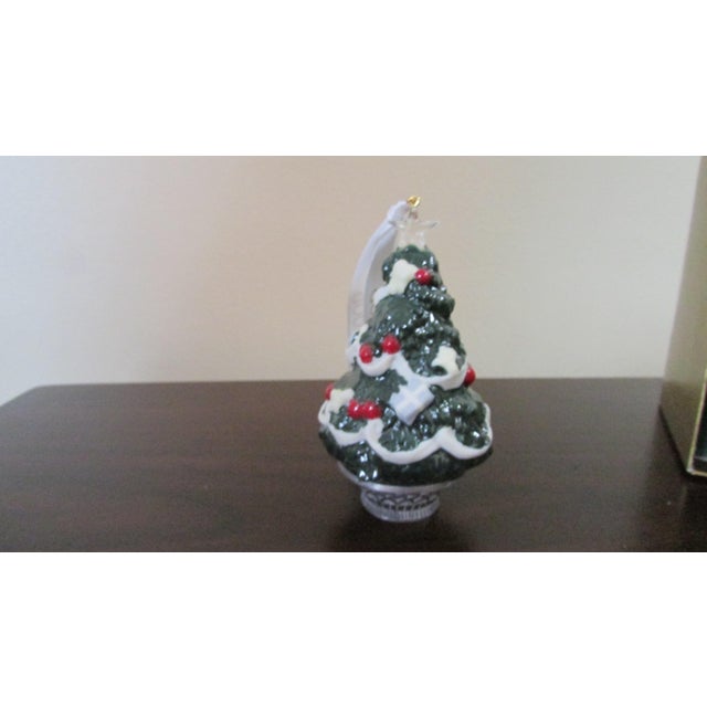 Modern Wedgwood Victorian Tree Christmas Tree Ornament For Sale - Image 3 of 12
