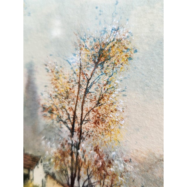 The Old Mill, 1920s, Watercolor, Set of 2 For Sale - Image 11 of 18
