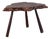 Brutalist Burlwood Tree Trunk Coffee Table For Sale