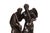 Metal Rare Renaissance Northern Italian Bronze Sculpture of Angel, 16th / 17th Century For Sale - Image 7 of 17