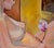 Mid 20th Century Woman in Bloom - Figurative Nude Study Oil on Canvas by Patricia Gren Hayes For Sale - Image 5 of 6