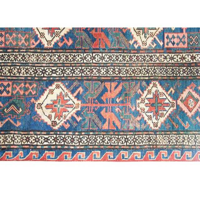 Early 20th Century Persian Soumak Runner For Sale - Image 9 of 15