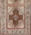 Tribal Multicolored Vintage Long Turkish Oushak Runner With Cross Shapes Design For Sale - Image 3 of 10