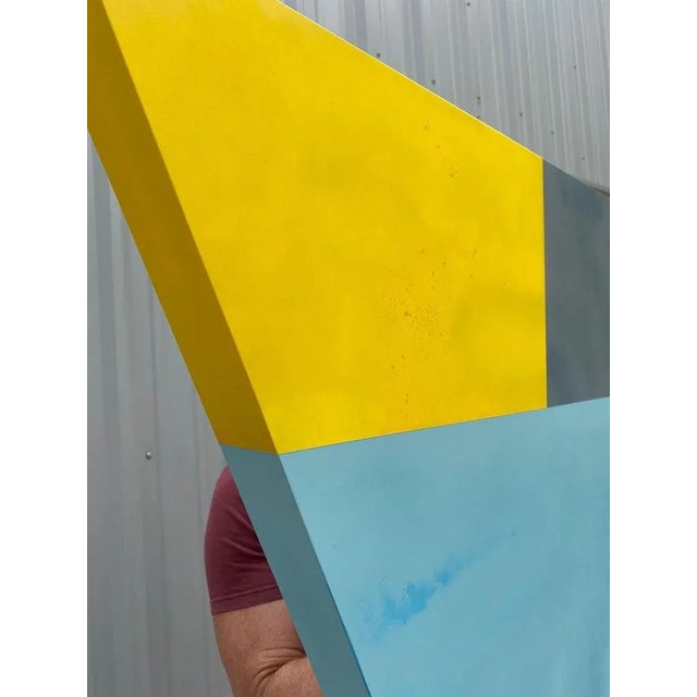 William Finlayson Jr., Modern Acrylic Painting on Panel Titled: "2nd Tri", 2021 For Sale - Image 9 of 13