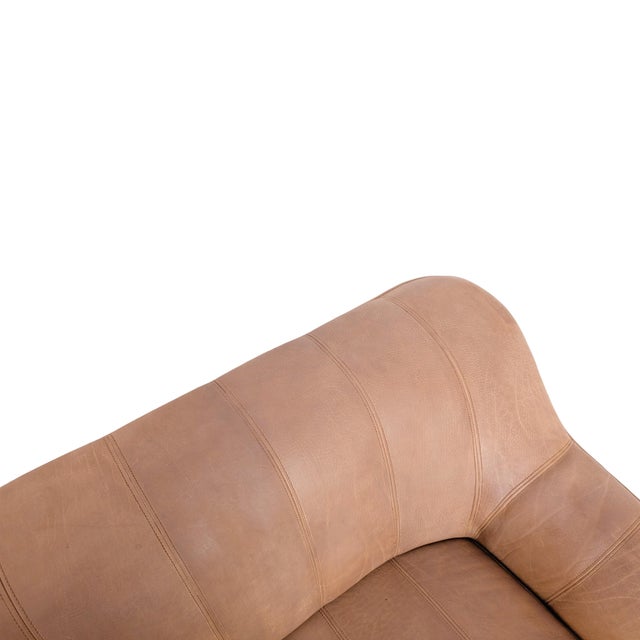 DS44 Two-Seater Buffalo Leather Sofa in Brown by de Sede For Sale - Image 9 of 12