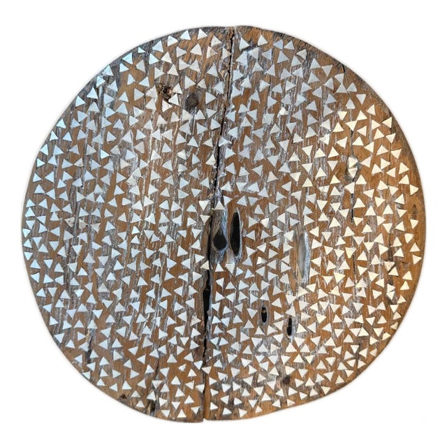 Andrianna Shamaris Shell Inlaid Wheel For Sale