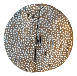 Andrianna Shamaris Shell Inlaid Wheel