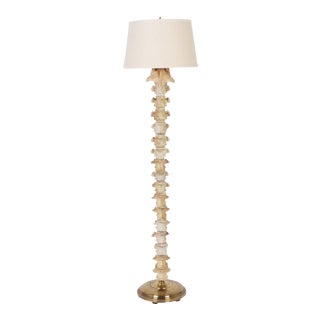 Animal Vertebrae Floor Lamp For Sale