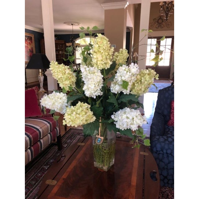 Ndi Silk Hydrangea Floral Arrangement Chairish