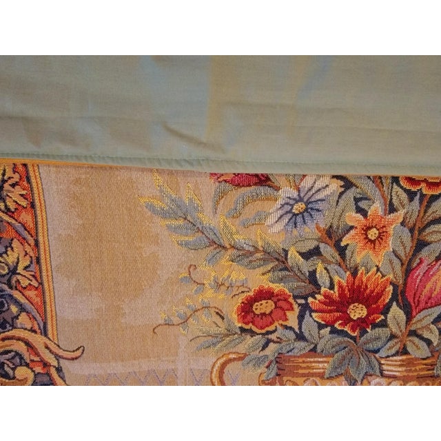 Vintage French Tapestry Wall Hanging For Sale In Jacksonville, FL - Image 6 of 7