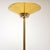Mid-Century Modern Vintage Italian Brass & Chrome Floor Lamp, 1970s For Sale - Image 3 of 7