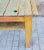 1990s Moroccan Vintage Yellow Wooden Table For Sale - Image 4 of 7