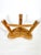 1960s Vintage Pine Barn Stool by Krogenäs Furniture, 1960s For Sale - Image 5 of 11