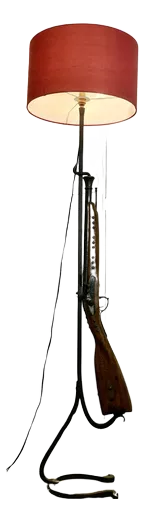 Hunting & Shooting Floor Lamp, 1950