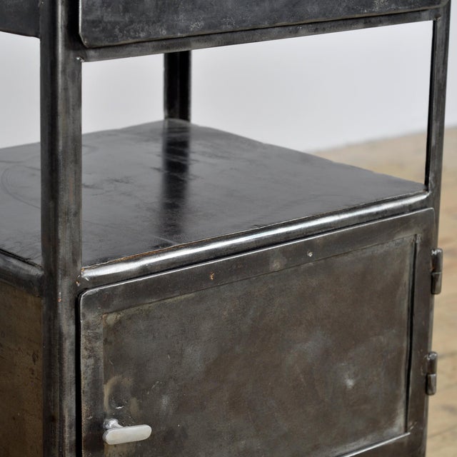 Iron Bedside Table, 1910s For Sale - Image 9 of 12