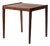 Mid-Century Danish Rectangular Rosewood Side Table, 1960s For Sale