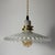 French Provincial French White Opaline Glass “Frill” Pendant Light, 1930s For Sale - Image 3 of 7