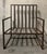 Mid-Century Modern New Outdoor Armchair in Wrought Iron For Sale - Image 3 of 13