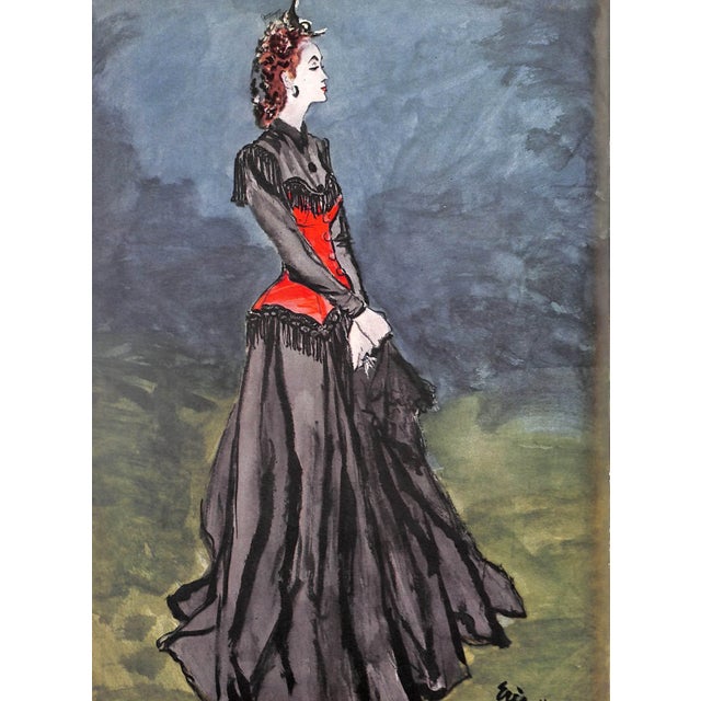 White "Art and Fashion" 1944 Vertes, Marcel For Sale - Image 8 of 11