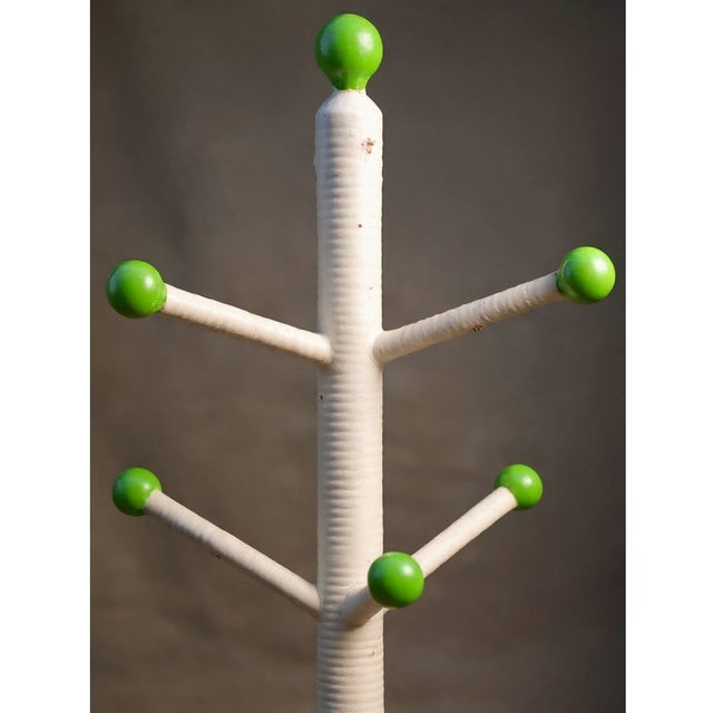 Early 19th Century Miid-Century Atomic Coat / Clothing / Hat Rack For Sale - Image 5 of 6