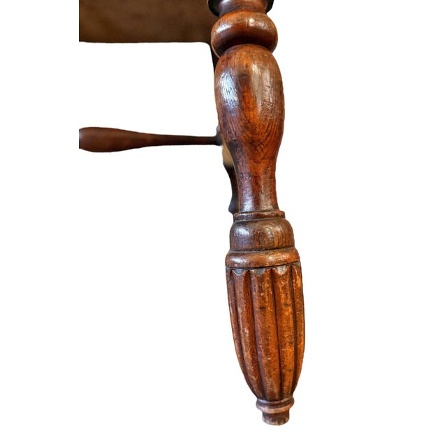 Early 19th Century English Windsor Chair in Elm and Ash For Sale - Image 10 of 12