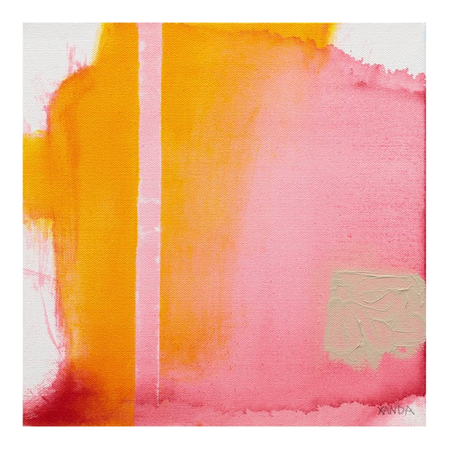 Contemporary Abstract Oil on Canvas "With" by Xanda McCagg For Sale