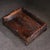 Traditional Vintage Rosewood Carved Rectangular Tray / Scholar's Display Stand For Sale - Image 3 of 10