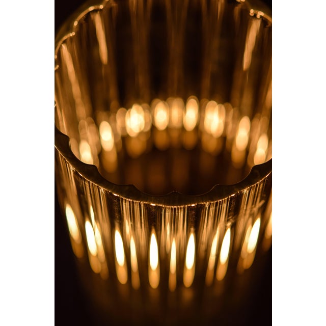 Not Yet Made - Made To Order Liban Table Lamp in Brass with Aluminum and Fluted Glass by Marine Breynaert For Sale - Image 5 of 7