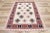 Textile Vintage Romanian Geometric Kilim Rug - 04'01 X 06'00 For Sale - Image 7 of 9