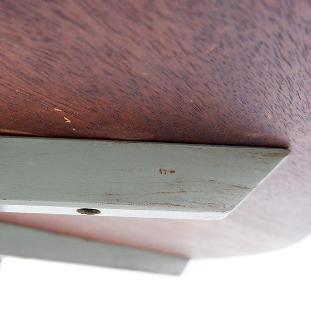 Star Base Dining Table attributed to Arne Jacobsen for Fritz Hansen, 1970s For Sale - Image 12 of 16