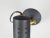 Metal Mid-Century Adjustable Wall Lamps in Black Painted Aluminum and Brass, 1950s, Set of 2 For Sale - Image 7 of 13