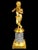 Baccarat crystal and gilt bronze figurine Figure in french gold bronze with baccarat sculpted glass base. The quality of...