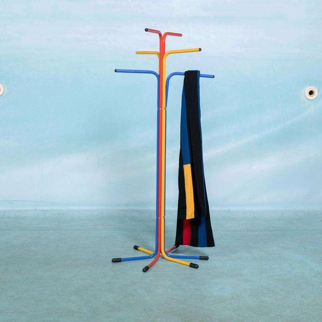 Red Vintage Coat Rack from Ikea, 1980s For Sale - Image 8 of 11
