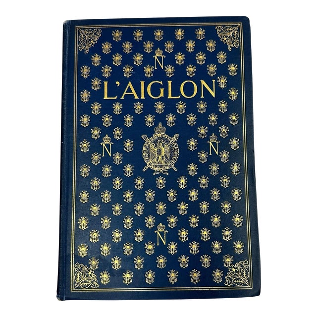Antique 1900 Hardcover Book L'Aiglon: A Play in Six Acts by Edmond Rostand For Sale