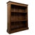 Antique Early 20th Century English Edwardian Oak Open Bookcase For Sale - Image 4 of 11