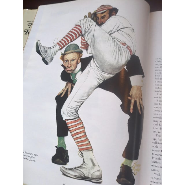 1970s Vintage 1970s Saturday Evening Post Norman Rockwell Oversized Coffee Table Book For Sale - Image 5 of 13