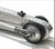 An extraordinary architectural large scale streamlined futuristic aircraft-aluminum sculpture by contemporary artist Baron...