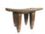 Superb Solid hand carved of one piece of wood stool/table by the Senufo Cote D'ivoire Senufo stools are never figural but...