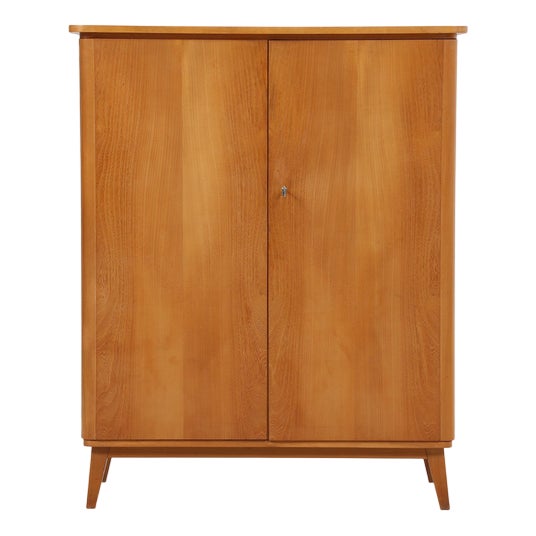 Mid-Century Linen Cupboard with Drawers, 1960s-1970s For Sale