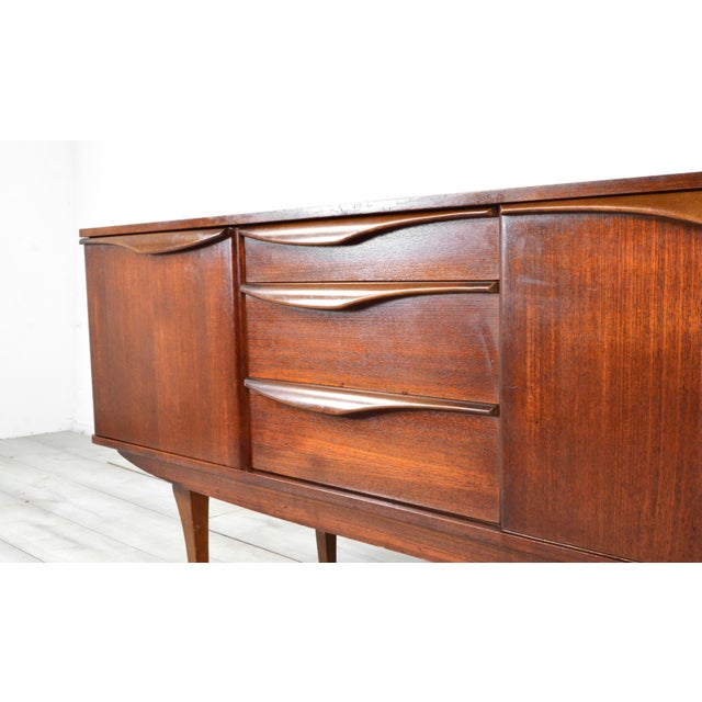 Long John Sideboard in Teak from Stonehill, 1960s For Sale - Image 4 of 7