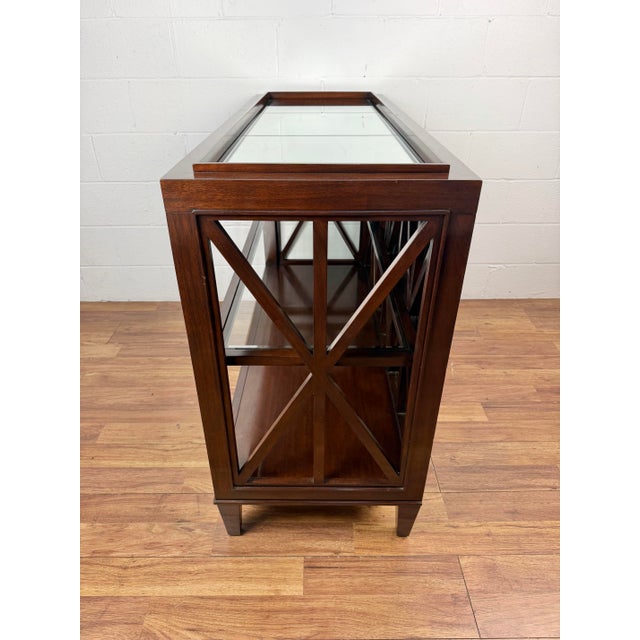 Barbara Barry Barbara Barry for Henredon Boxwoods Drinks Table Console For Sale - Image 4 of 11