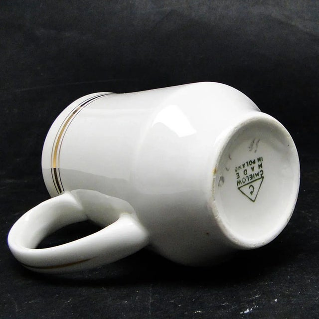 Postmodern Art Deco Milk Jug from Ćmielów Pottery, Poland, 1970s For Sale - Image 3 of 6