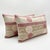 Mid-Century Modern Embroidered Suzani Bedding Pillow Cover 15'' X 36'' - Set of Two For Sale - Image 3 of 5