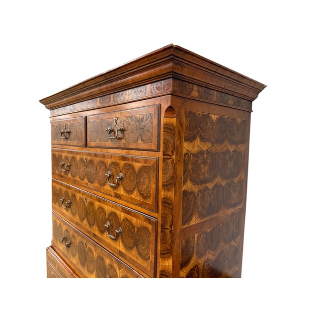 17th Century William Nd Mary English 8-Drawer Chest, Attributed For Sale - Image 12 of 16